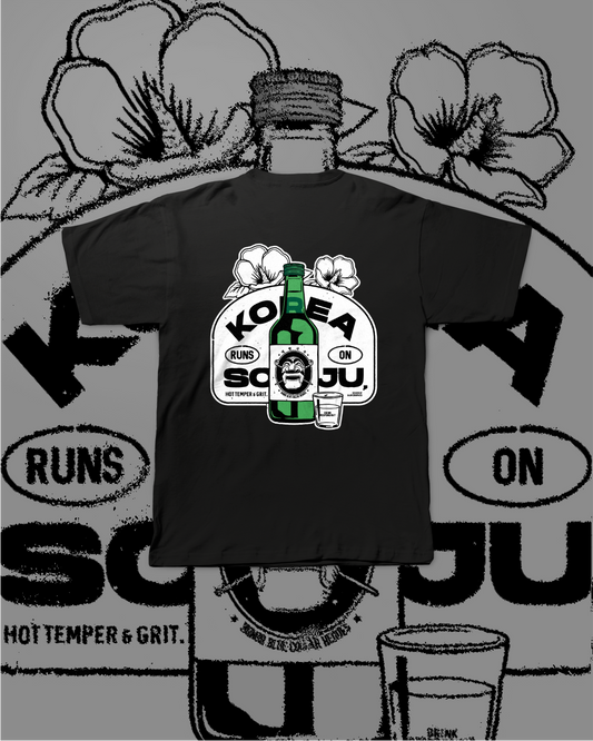KOREA RUNS ON SOJU T-SHIRT