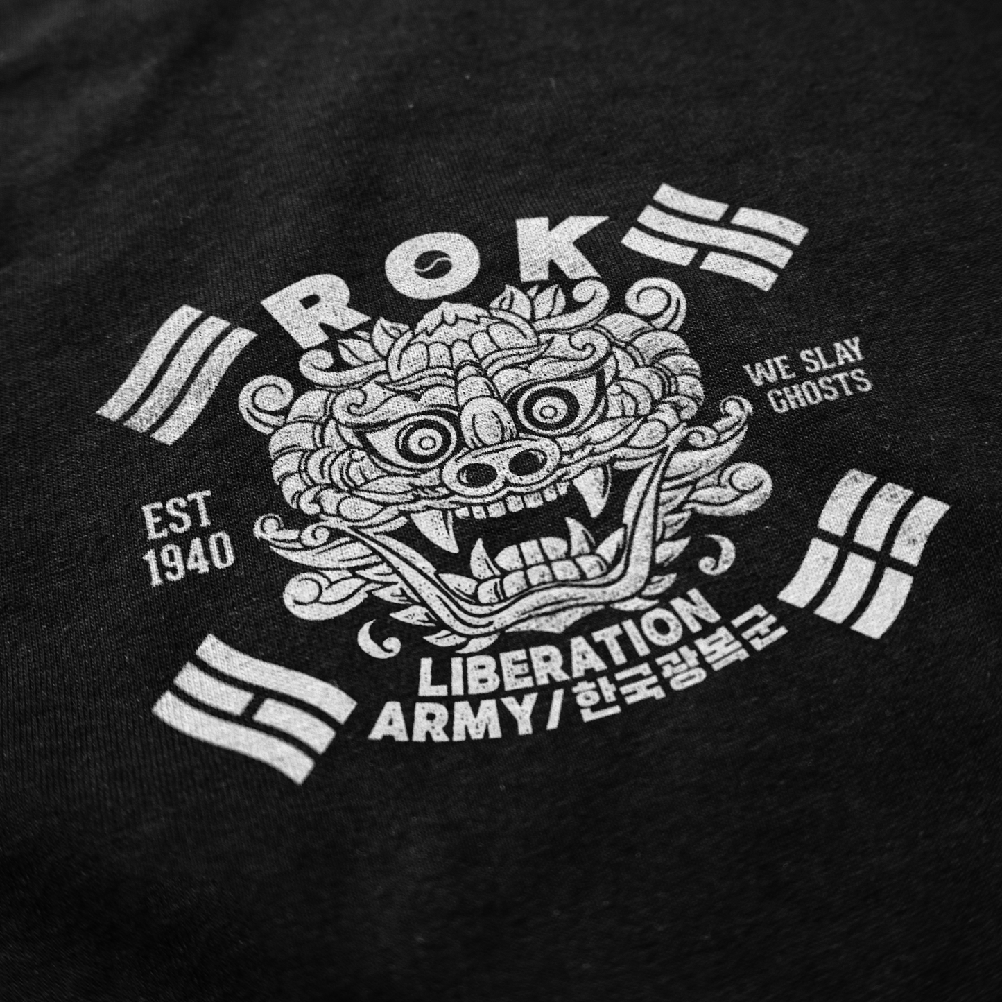 ROK LIBERATION ARMY DIE-CUT STICKERS_WHITE