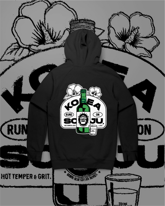 KOREA RUNS ON SOJU HOODIE