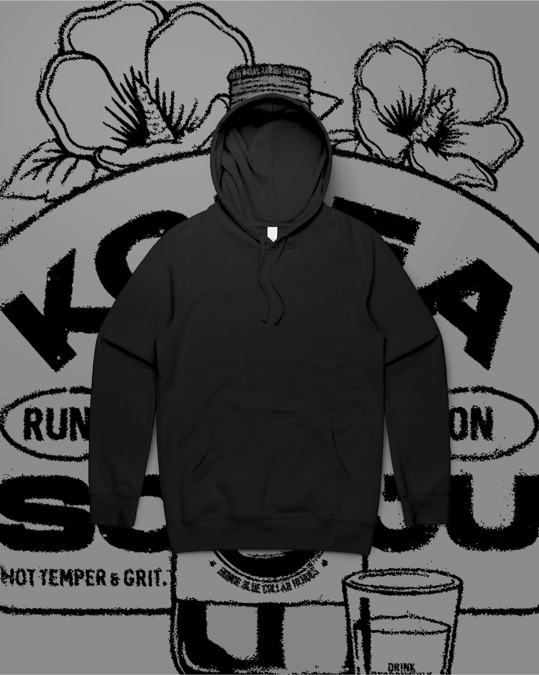 KOREA RUNS ON SOJU HOODIE