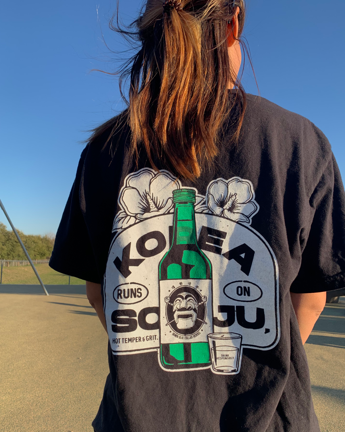 KOREA RUNS ON SOJU T-SHIRT