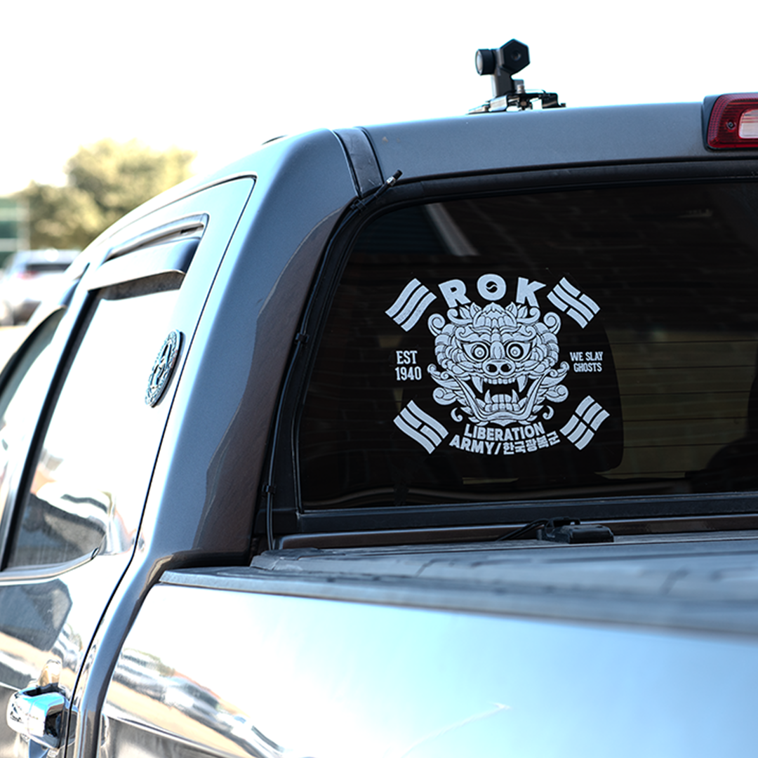 ROK LIBERATION ARMY DIE-CUT STICKERS_WHITE