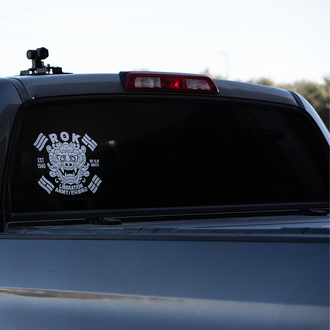 ROK LIBERATION ARMY DIE-CUT STICKERS_WHITE