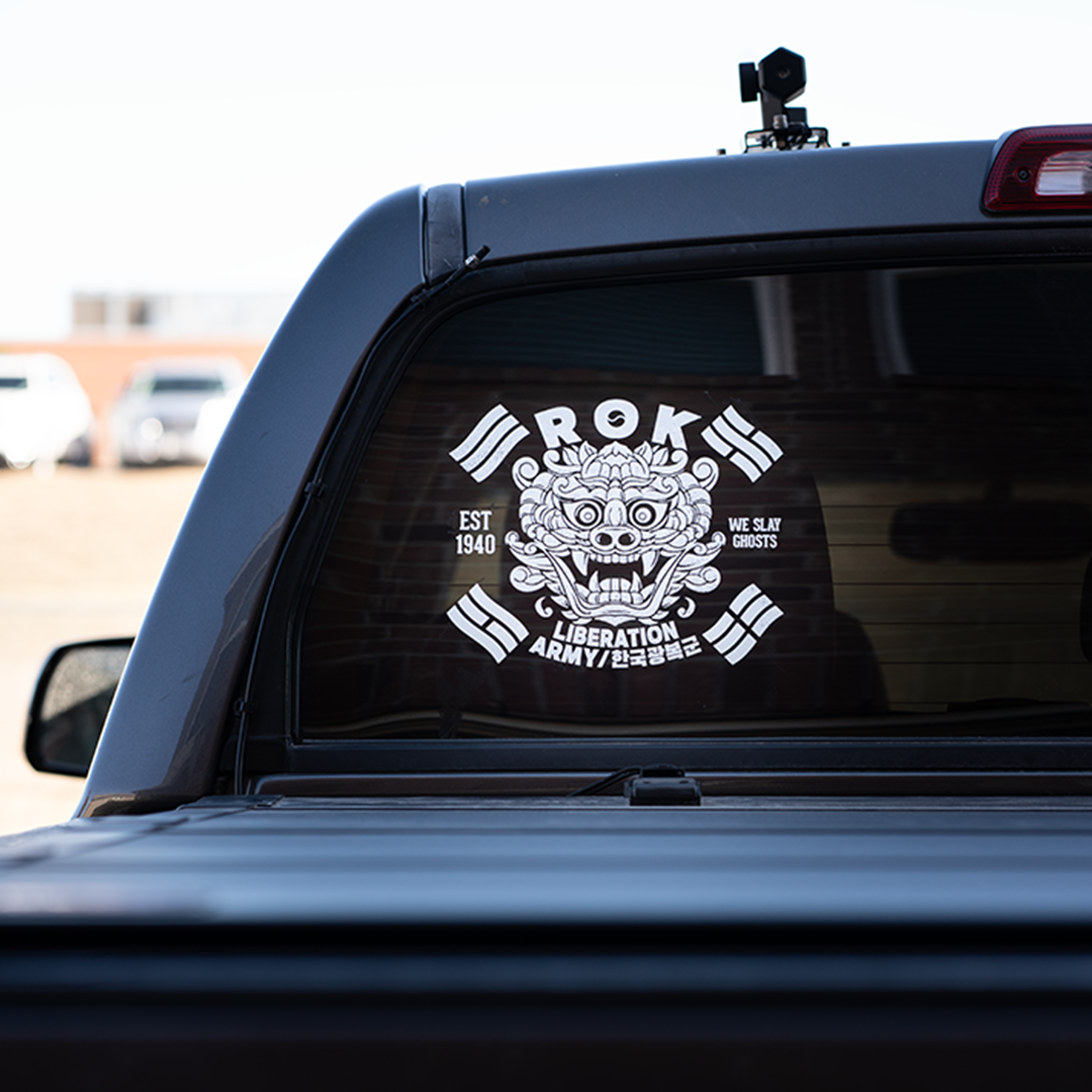 ROK LIBERATION ARMY DIE-CUT STICKERS_WHITE