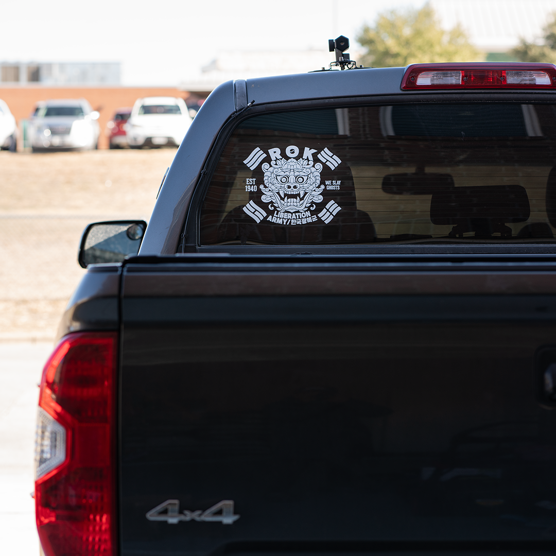 ROK LIBERATION ARMY DIE-CUT STICKERS_WHITE