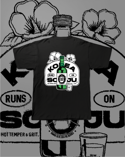KOREA RUNS ON SOJU T-SHIRT