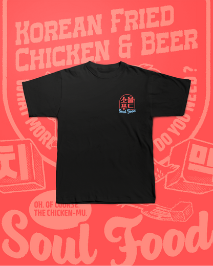 [SOUL FOOD] KOREAN FRIED CHICKEN & BEER T-SHIRT