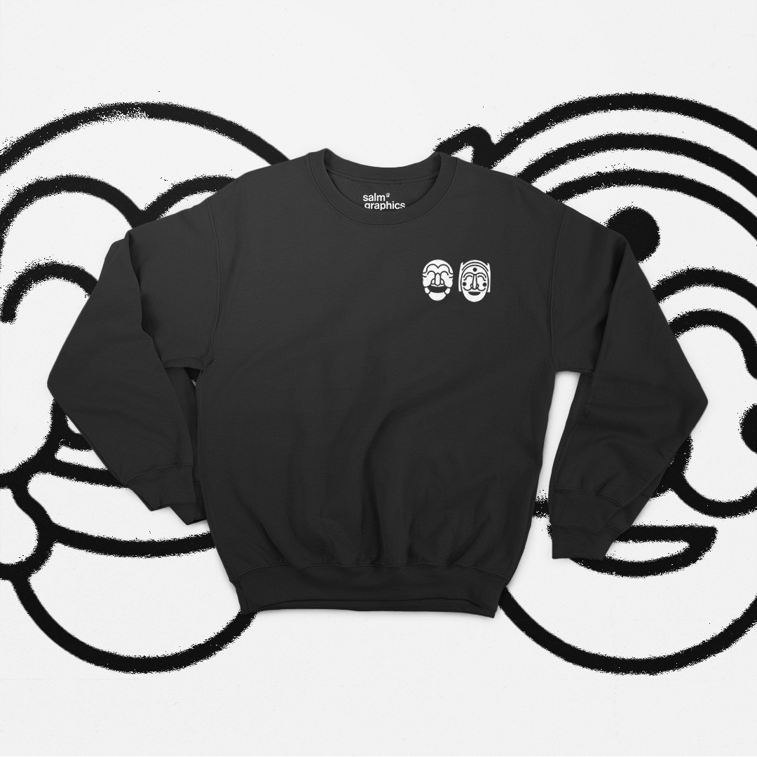 HAHOE-TAL (MAN GRAPHIC) CREWNECK