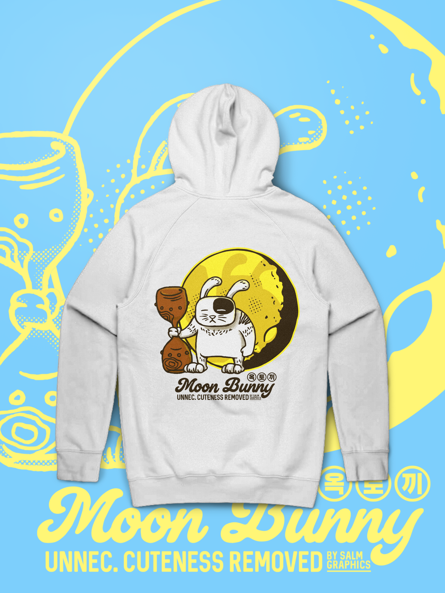 MOON BUNNY HOODIE