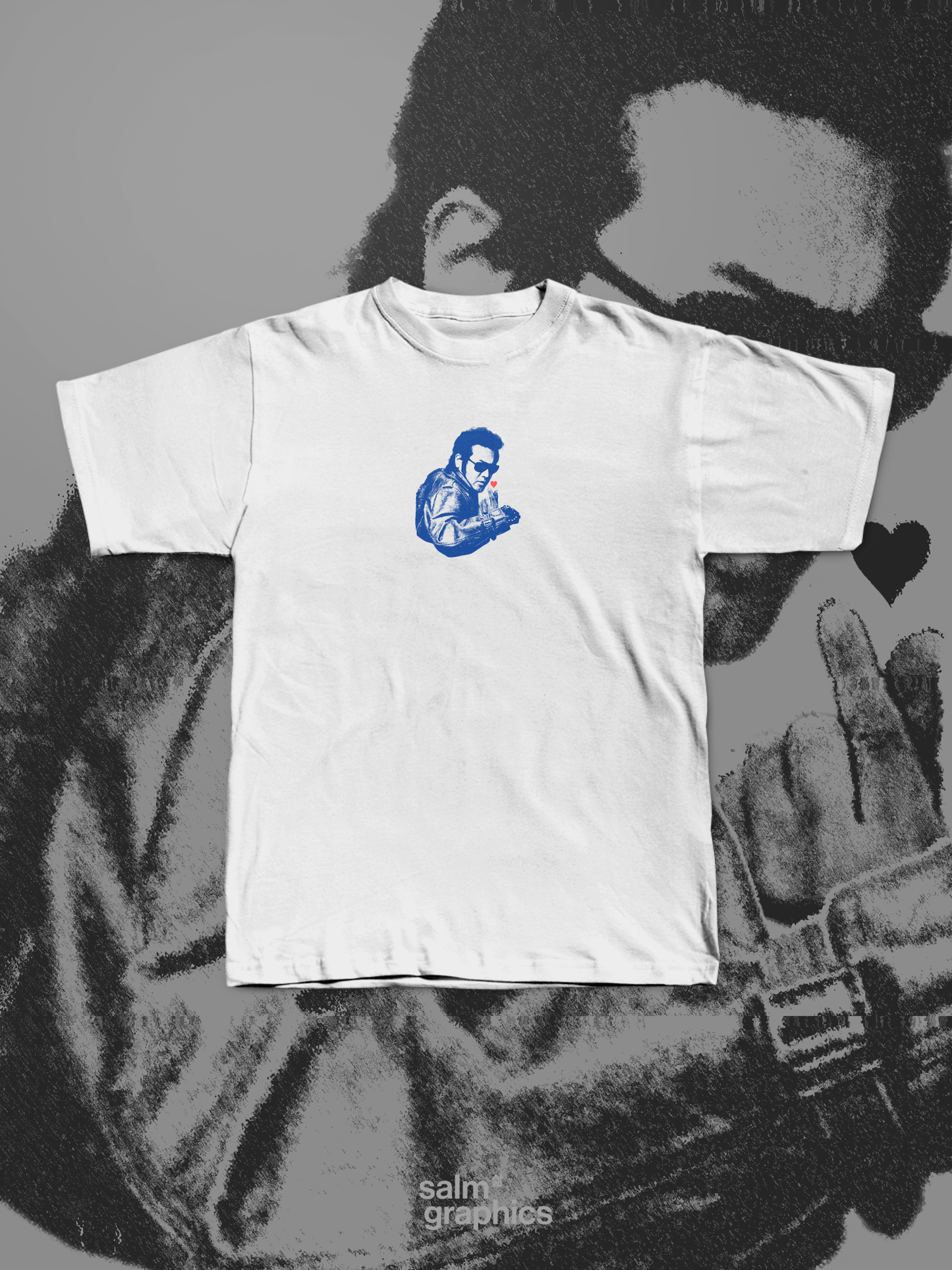 FINGER HEART T-SHIRT