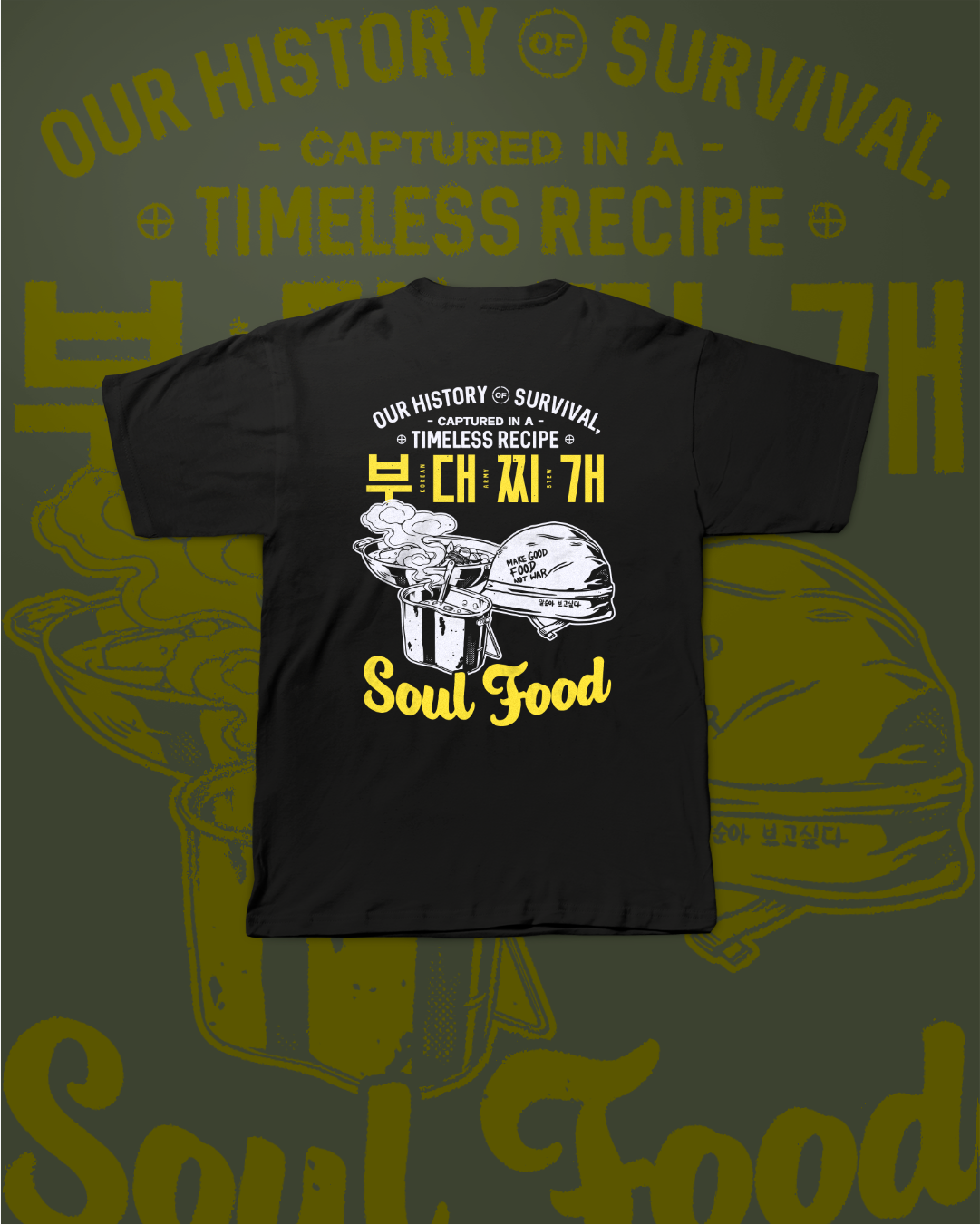 [SOUL FOOD] KOREAN ARMY STEW T-SHIRT