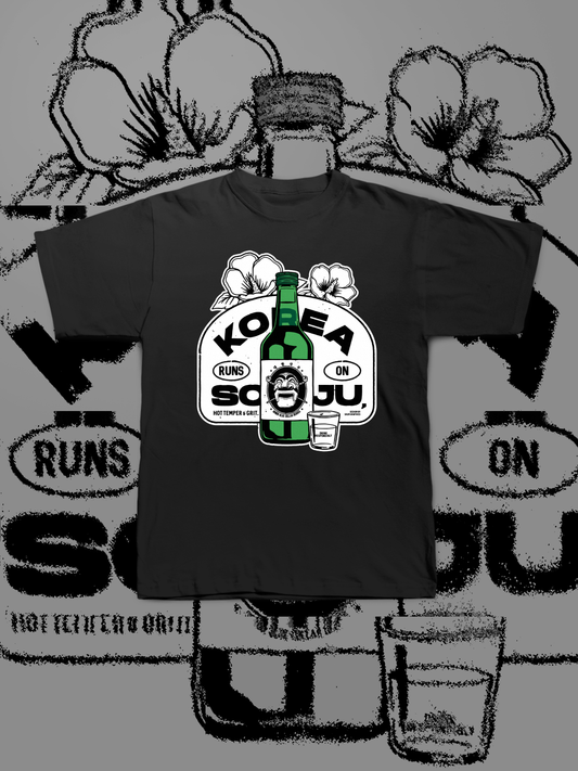 KOREA RUNS ON SOJU T-SHIRT