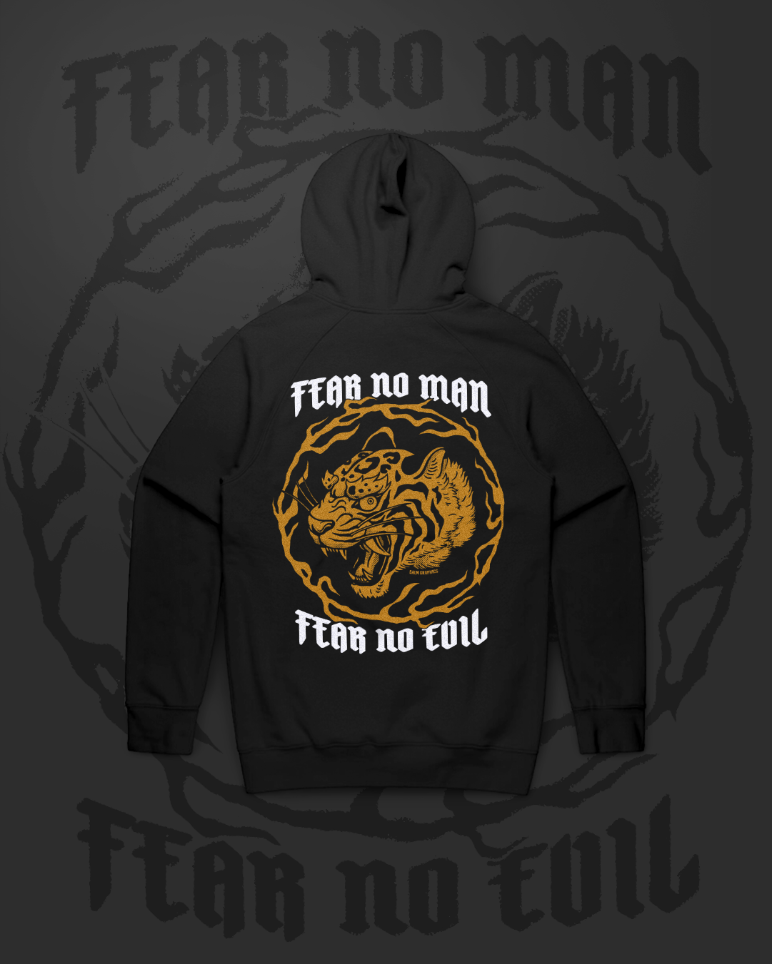 FEAR NO MAN, FEAR NO EVIL HOODIE