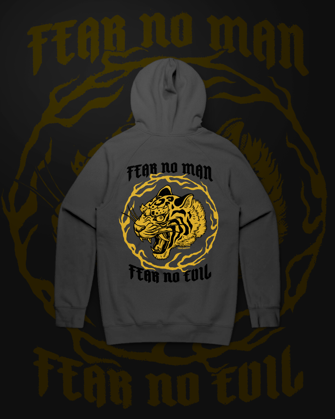 FEAR NO MAN, FEAR NO EVIL HOODIE