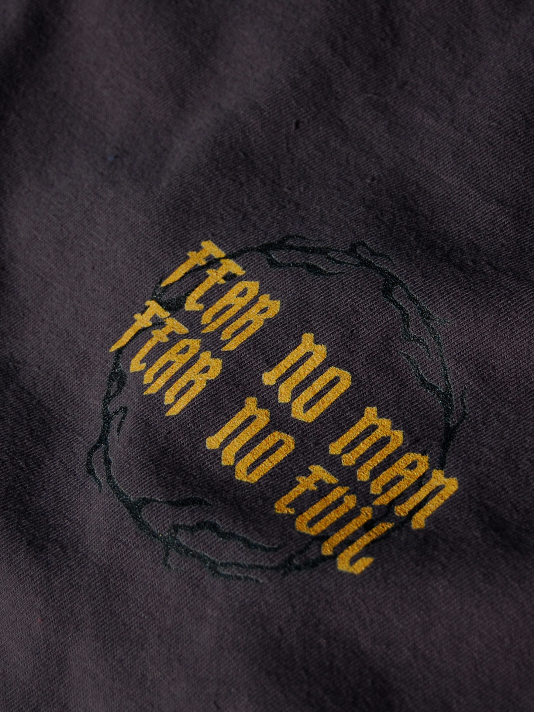 FEAR NO MAN, FEAR NO EVIL T-SHIRT