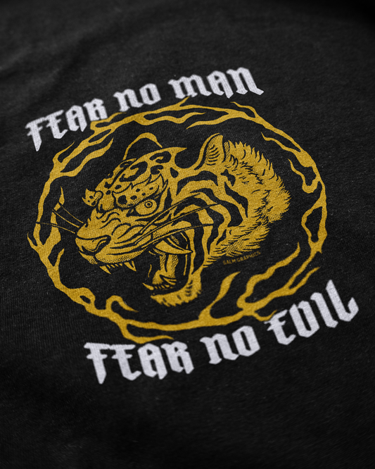 FEAR NO MAN, FEAR NO EVIL DIE-CUT STICKERS