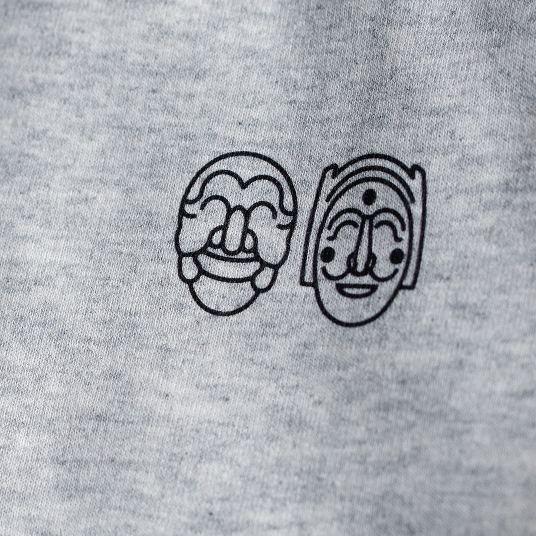 HAHOE-TAL (MAN GRAPHIC) CREWNECK