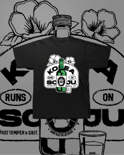 KOREA RUNS ON SOJU T-SHIRT