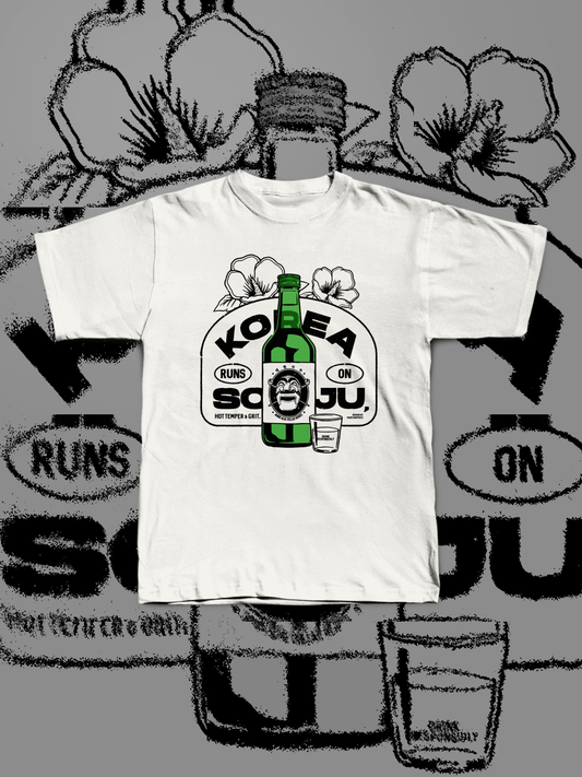 KOREA RUNS ON SOJU T-SHIRT