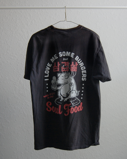 [SOUL FOOD] PORK BELLY BBQ T-SHIRT