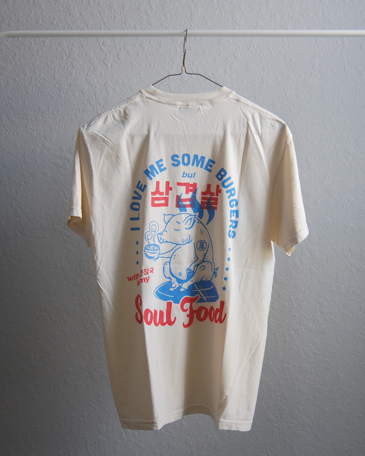 [SOUL FOOD] PORK BELLY BBQ T-SHIRT