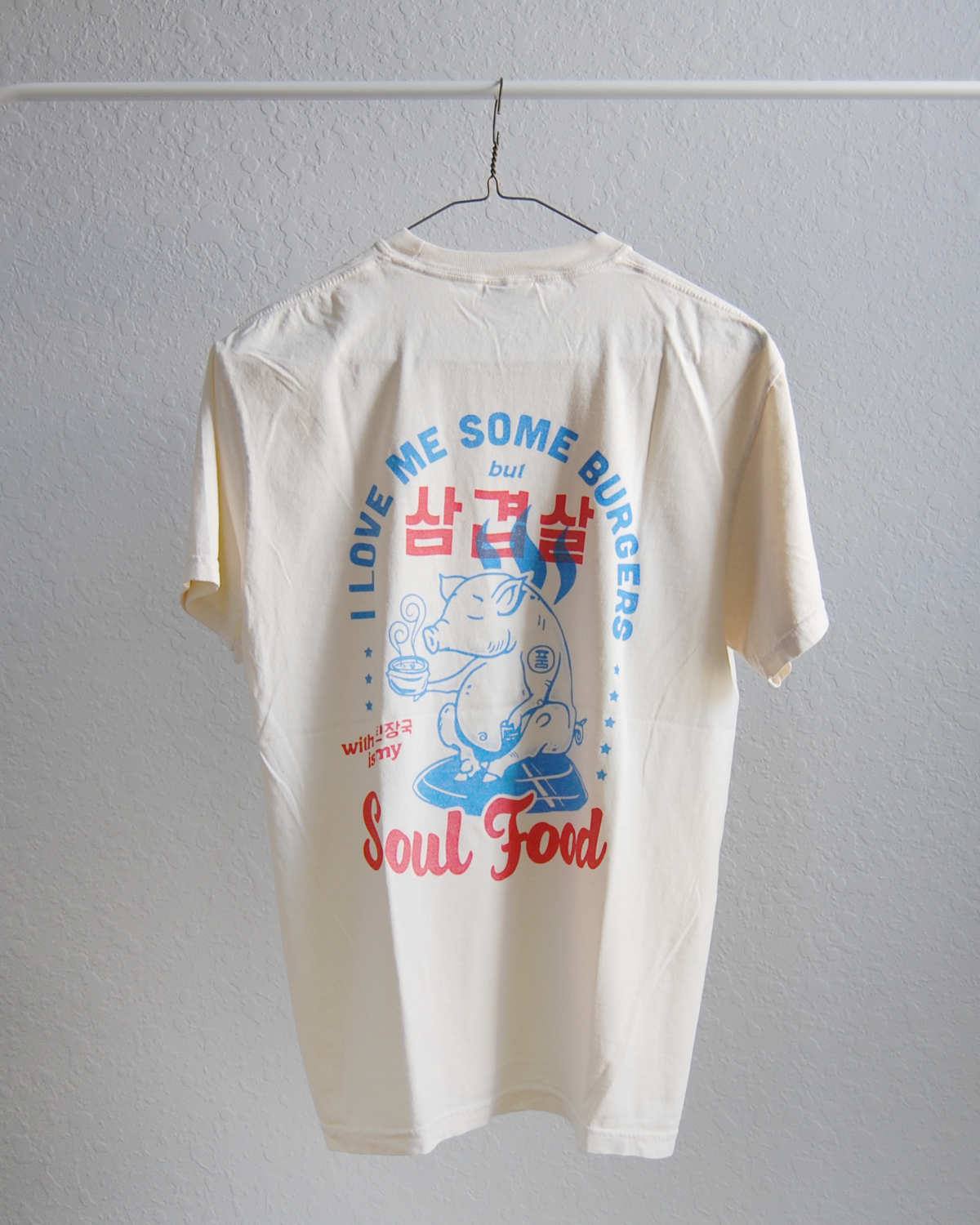 [SOUL FOOD] PORK BELLY BBQ T-SHIRT