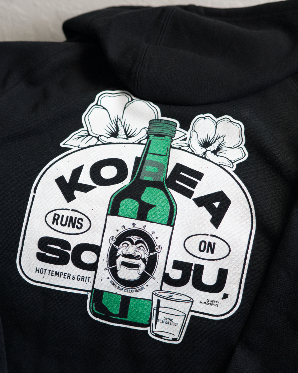 KOREA RUNS ON SOJU HOODIE