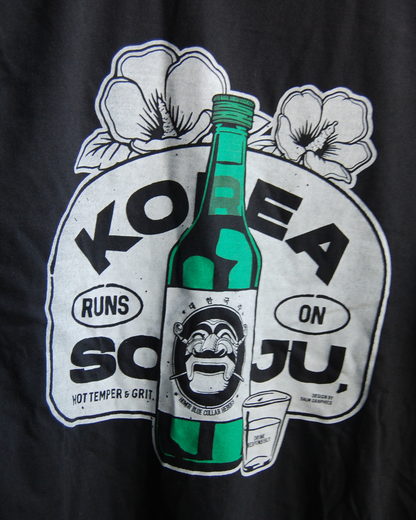 KOREA RUNS ON SOJU T-SHIRT