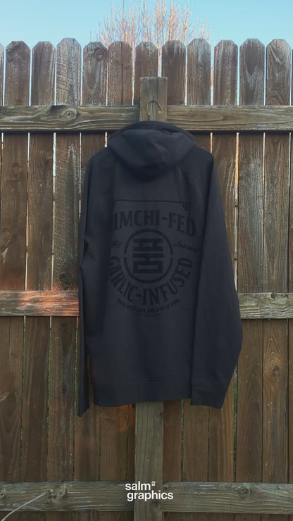 KIMCHI-FED, GARLIC-INFUSED HOODIE
